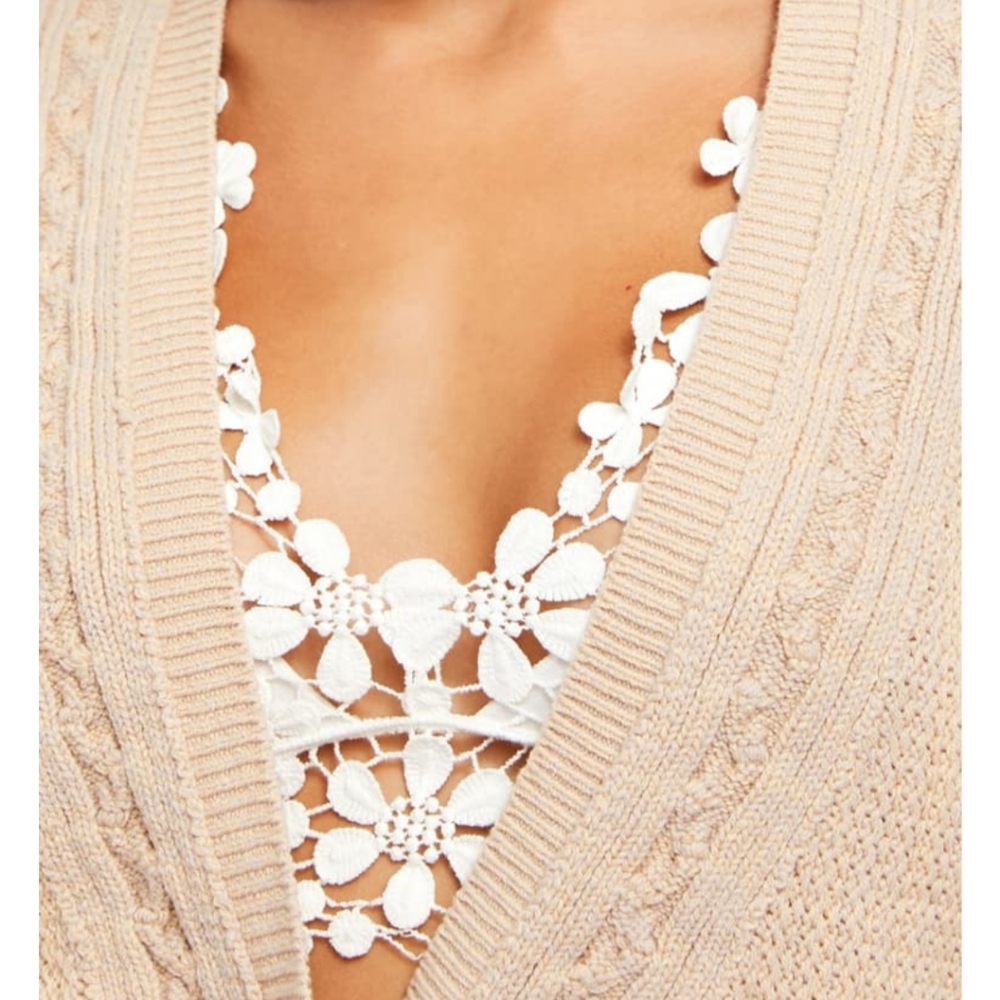 💥LAST ONE💥NWT FREE PEOPLE KNIT CARDIGAN - Picture 6 of 9